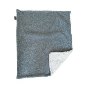 Amari Baby Blue Fleece Sherpa Thick Plush Baby Kids Security Lovey Blanket